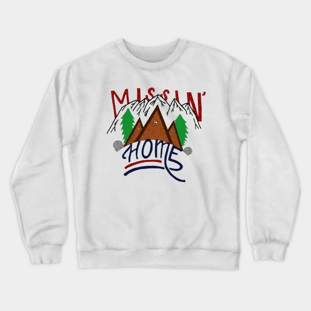 Missing Home Crewneck Sweatshirt by Besex